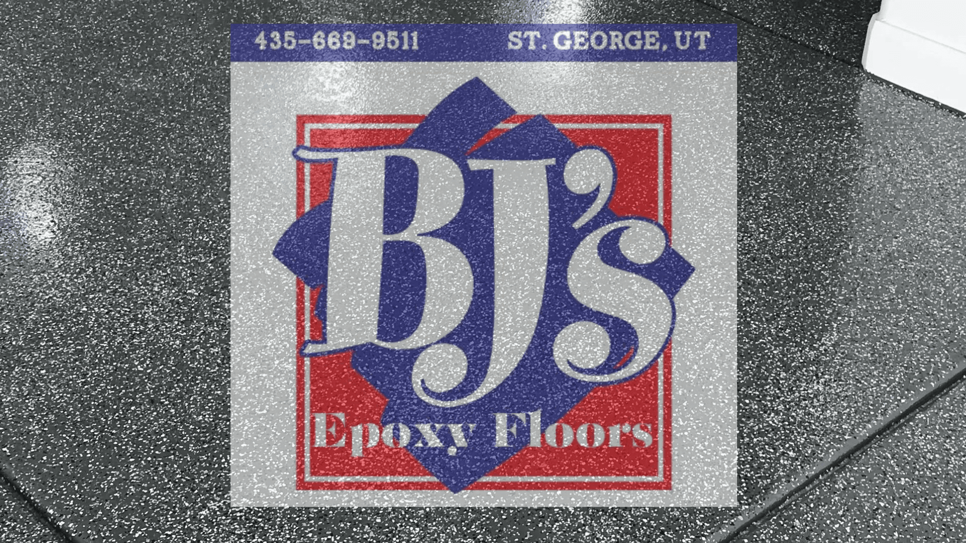 St George's BJ's Painting and Epoxy Floors painting from above