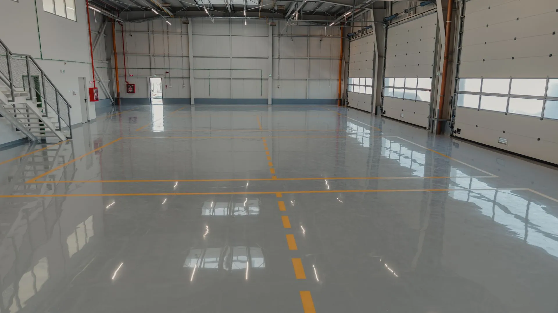 St George's BJ's Painting and Epoxy Floors fresh gigantic industrial epoxy floor drying